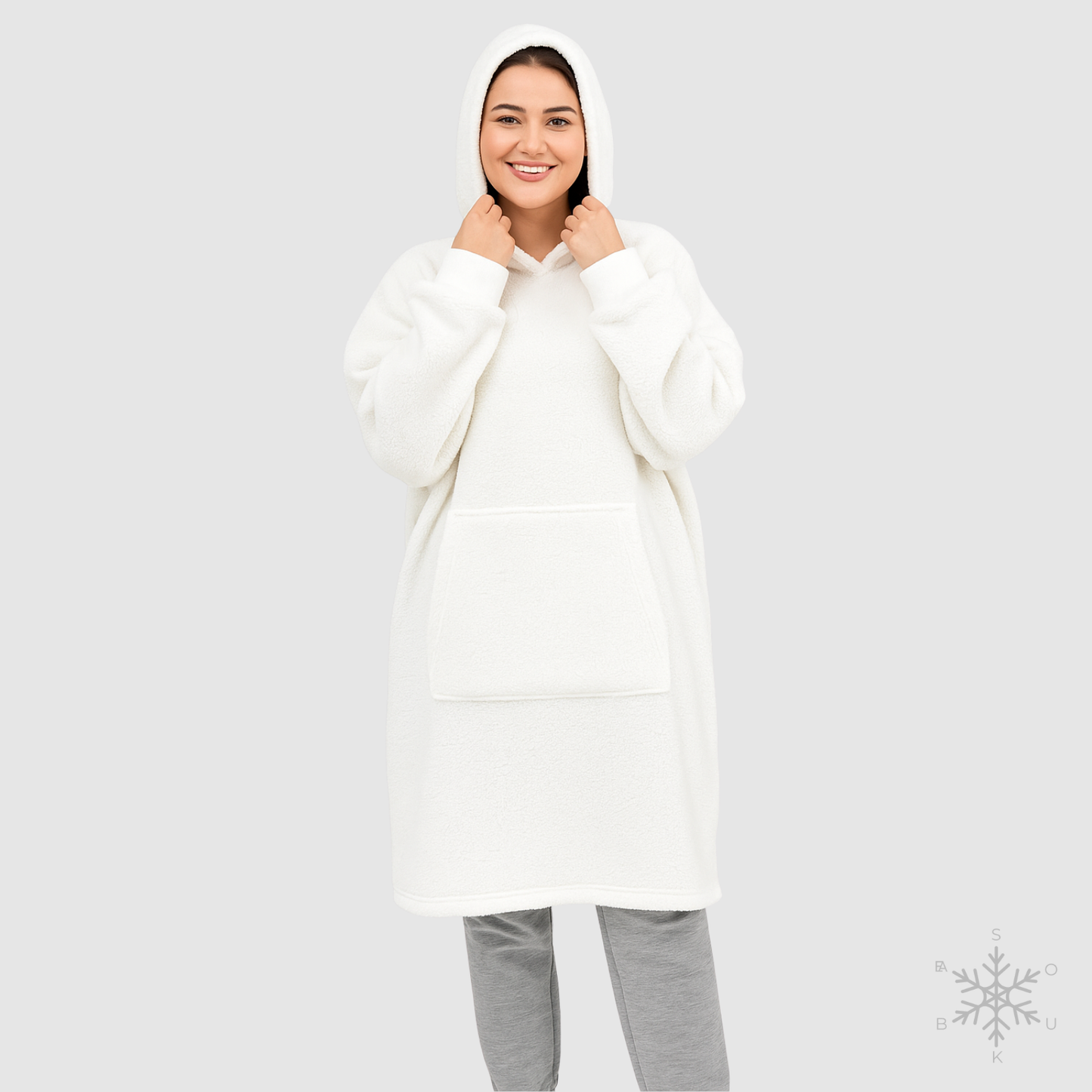 White Wearable Blanket