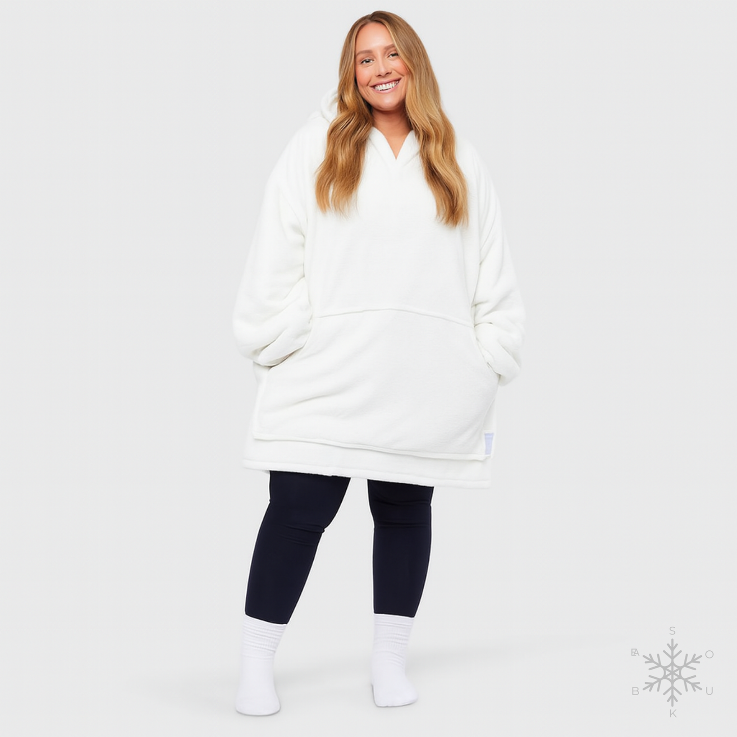 White Wearable Blanket